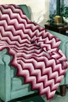 Chevron Afghan