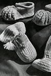 Cap, Bootees, and Mittens Set