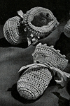 Cap, Bootees, and Mittens Set