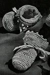 Cap, Bootees, and Mittens Set
