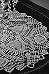 Flowering Pine Doily