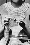 Circular Bib Collar and Cuff Set