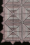 Ridged Square Bedspread