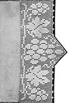 Table Scarf in Grape Design