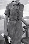 Crocheted Shirtwaist Dress