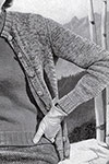 Tweed Mixture Cardigan Jacket