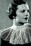 A Handsome Net Collar