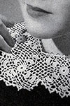 Irish Crochet Collar and Cuffs