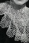 Lace Frill Jabot