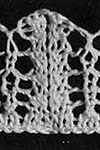 Knitted Lace Edging #8059