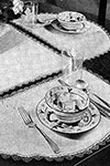 Half Moon Luncheon Set