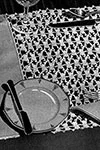 Butterfly Mesh Luncheon Set