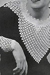 Clover Stitch Collar and Cuffs