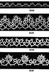 Tatting Edging #8122, #8139, #8124, #8127