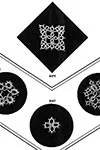 Tatting Medallion #8179, #8178, #8157, #8169