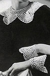 Antique Lace Collar and Cuffs