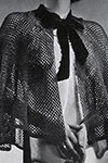 Fishnet Evening Cape