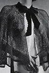 Fishnet Evening Cape