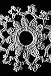 Crocheted Medallion #42