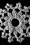 Crocheted Medallion #42