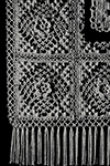 Irish Crochet Popcorn Bedspread