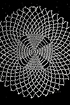 Round Windmill Doily
