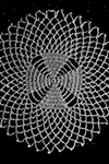 Round Windmill Doily