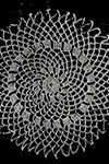 Round Wheel Doily