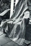 Knitted Patio Stripe Afghan