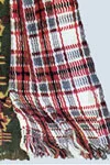 Woven Scotch Plaid Afghan