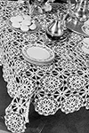 Irish Crochet Tablecloth