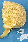 Crocheted Booties and Cap Pattern #3117