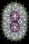 Double Pansy Doily
