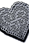 Filet Crochet Medallion Pattern #1857