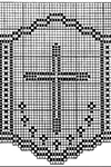 Filet Crochet Altar Cloth Pattern #1900