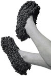Loop the Loop Crocheted Slippers