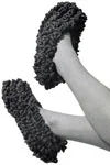 Loop the Loop Crocheted Slippers