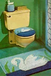 Swan Bathroom Set