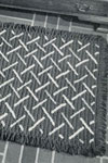 Match Stitcks Embroidered Rug