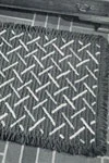 Match Stitcks Embroidered Rug