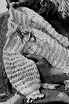 Knitted Bed Jacket