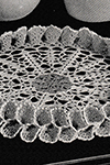 Tailored Ruffle Doily