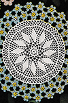 Forget-Me-Not Doily