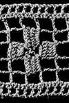 Filet Crochet Edging #760