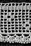 Filet Crochet Edging #788