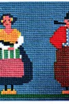 Dutch Boy and Girl Rug