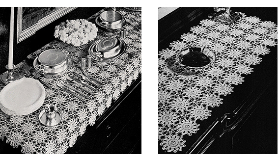 Snowflake Scarf Pattern #4505