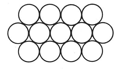 Bone Ring Blossoms Place Mat Pattern chart