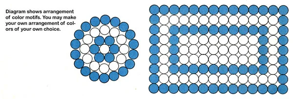 Magic Mat Place Mat & Hot Plate Mat Pattern chart