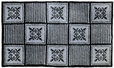 Basket Weave Rug Pattern 2